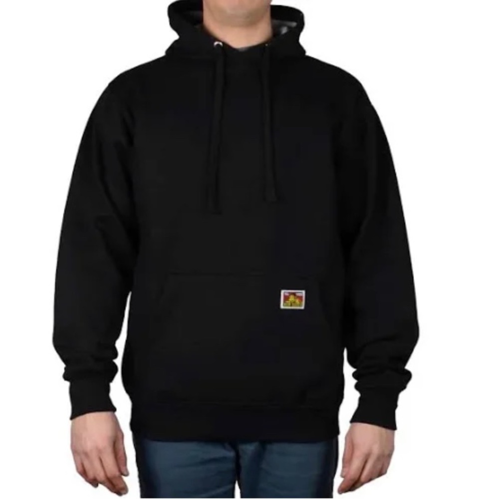 Ben Davis Men's Heavyweight Hooded Pullover Sweatshirt